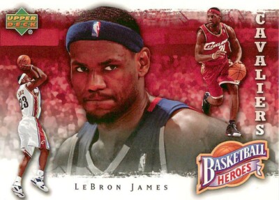 LEBRON JAMES 2007-08 Upper Deck BASKETBALL HEROES MULTI-YEAR ISSUE