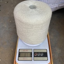 Cashmere / wool /cotton blend Yarn cone color in off white