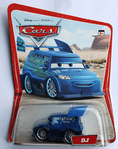 Disney Pixar Cars DJ damage card