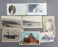 Miscellaneous Lot of Post Cards, Mostly RPPC.