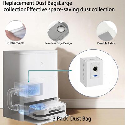 Kit Ricambi Per ECOVACS DEEBOT X5 Omni/Pro - Spazzole, Filtri, Panni E Sacchetti - Foto 12