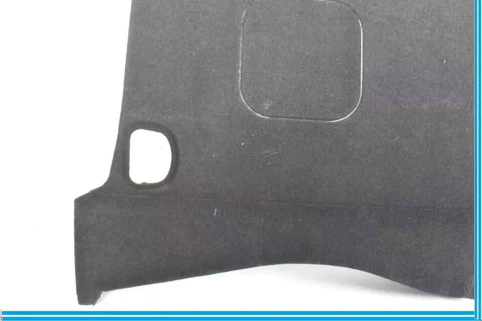 14-20 Maserati Ghibli Rear Trunk Floor Carpet Cover Panel Black OEM
