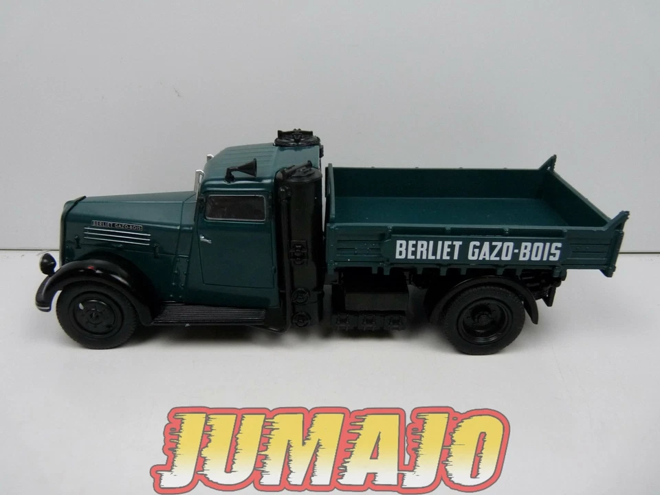 BER32 CAMIONS 1/43 Hachette IXO BERLIET VDang Gazo-bois 1938 - Photo 2/4