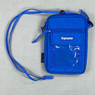 Supreme Cordura Pouch Blue Streetwear Bag Accessory Crossbody