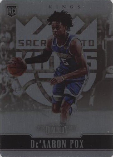 2017-18 Panini Status Rookies De'Aaron Fox #148 Rookie Sacramento