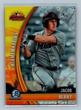 2024 Bowman Chrome #AFLS-4 Jacob Berry Arizona Fall League Miami Marlins