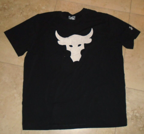 Black Under Armour  Heat Gear Cattle Skull Loose Fit t-shirt Mens XL Extra Large - 第 1/2 張圖片