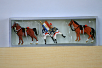 Preiser 10460 Ho 1:87; Garde RéPublicaine Zu Pferd ; Neu & Ovp