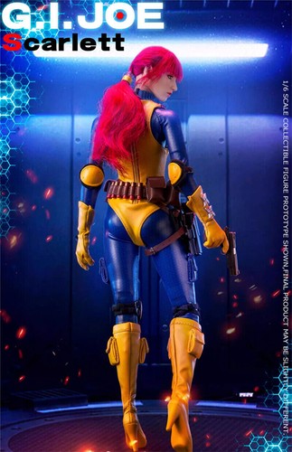 New 1/6 Scale G.I.JOE Scarlett Soldier 11.8'' Action Figure Model Toy Set Stock - Picture 6 of 19