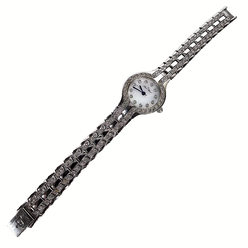 Lucien Piccard watch with Crystals s-l400.jpg main image 2