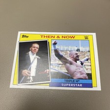 2015 Topps WWE Heritage Then and Now #26 Triple H