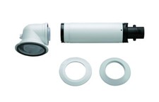 BOSCH KIT BASE TERMINALE ORIZZONTALE CALDAIA CONDENSAZIONE - FC-SET60-C13X