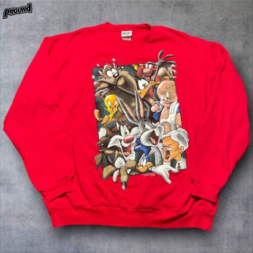 Rare VTG Looney Tunes Tiny Toons 96’ Graphic Mens XXL Cartoon JERRY LEIGH NWOT