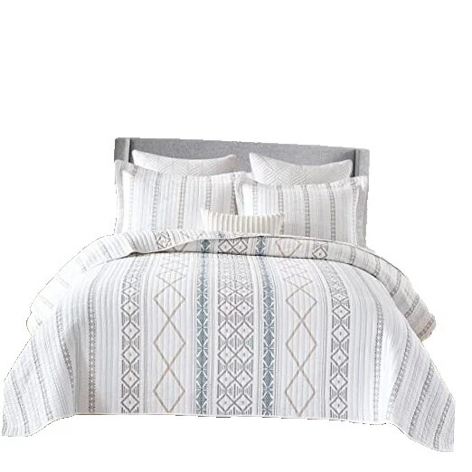 White bohemio Fundas de edredón y Juegos de Cama