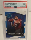 2017 Panini Donruss - Rated Rookie Patrick Mahomes II #327 (RC)