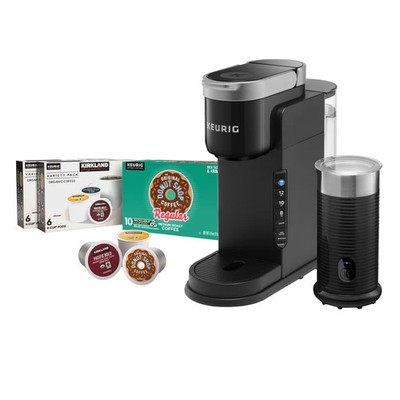 Keurig K-Cafe Barista Bar Single Serve Coffee Maker and Frother with K-Cup Pods.