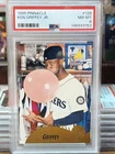 1995 Pinnacle Ken Griffey Jr #128 PSA 8 Iconic Bubble Gum Card