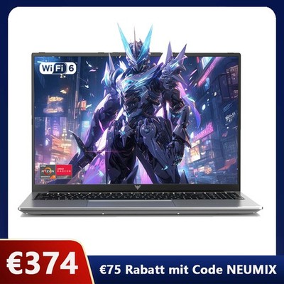 ACEMAGIC LX15PRO 15.6 Zoll FHD Gamin Laptop AMD Ryzen7 5700U 16GB DDR4 512GB SSD