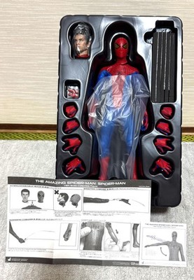 ホットトイズ　アンドリューガフィールド素顔ヘッド＆脱いだマスク The Amazing Spider-Man Sixth Scale Figure by Hot Toys | Sideshow