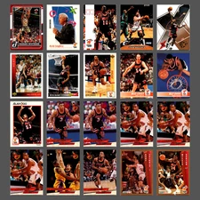 Miami Heat 20 Card Team Lot 1980s To 1990s NBA Manute Bol Free Shipping