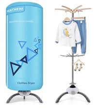 Panthem Portable Electric Clothes Dryer Compact Blue 12KG
