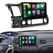 4 64G Apple CarPlay Auto Android For Honda Civic 2006-2011 Car Radio Stereo Wifi