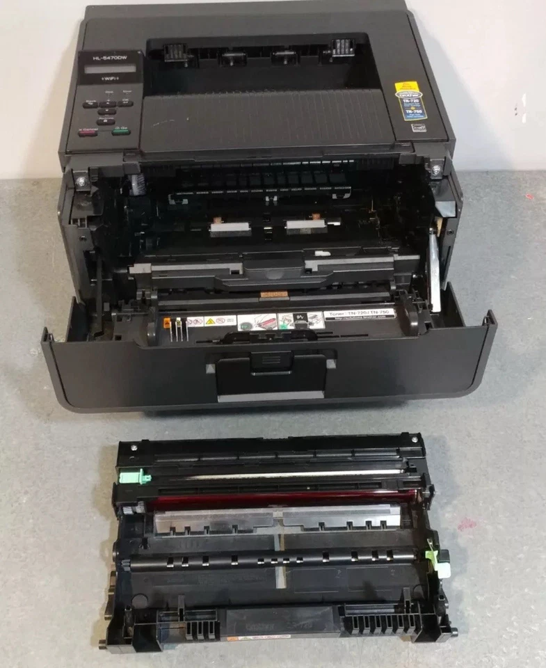 Impresora láser Brother HL5470DW - 100 % tóner Foto 4 de 4