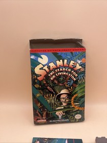 Stanley The Search for Dr. Livingston Nintendo NES Complete, CIB, USA, Nice