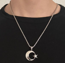 AY YILDIZ & Königskette 50-65cm 925er Silber TURKIYE Türk Vatan OSMANLI Ayyildiz