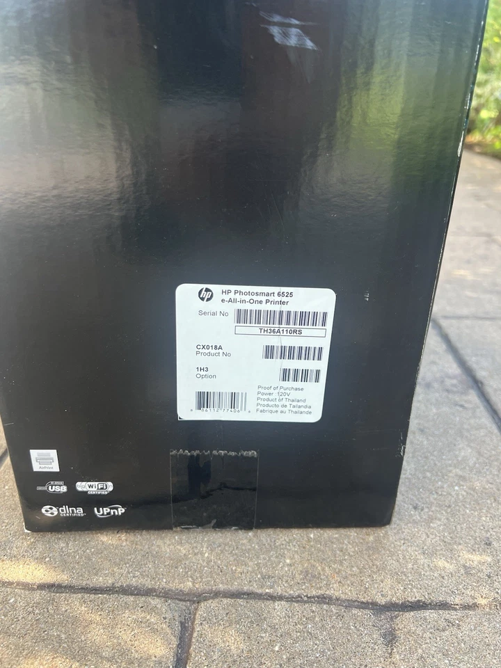 HP Photosmart 6525 All in One Printer Scanner Wireless Touch Screen New Sealed - Image 4 of 4