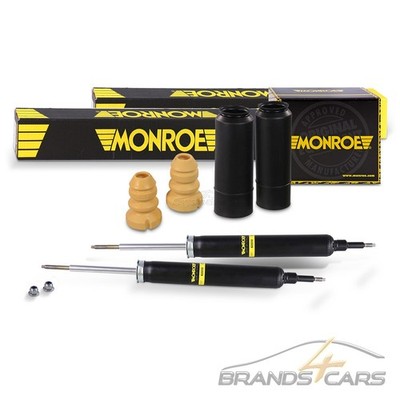 MONROE 2x STOßDÄMPFER + PROTECTION-KIT HINTEN FÜR BMW 1-ER E81 E82 E87 E88