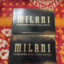 2 X Milani  Ungilded Most Loved Mattes Eye Shadow Palette New
