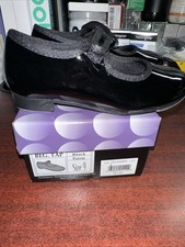 Girls Molly Jane Tap Shoe Mary Flat Black Patent 9 Toddler Used