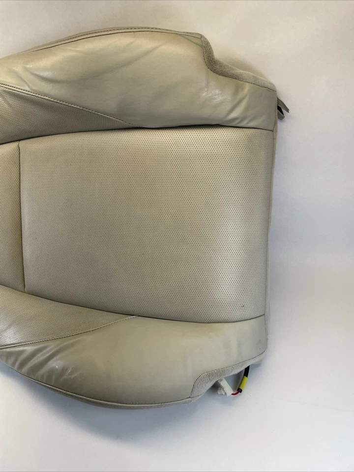 Cojín superior izquierdo asiento delantero izquierdo Mazda CX30 20-24 con calentador cuero beige tostado OEM Foto 2 de 4