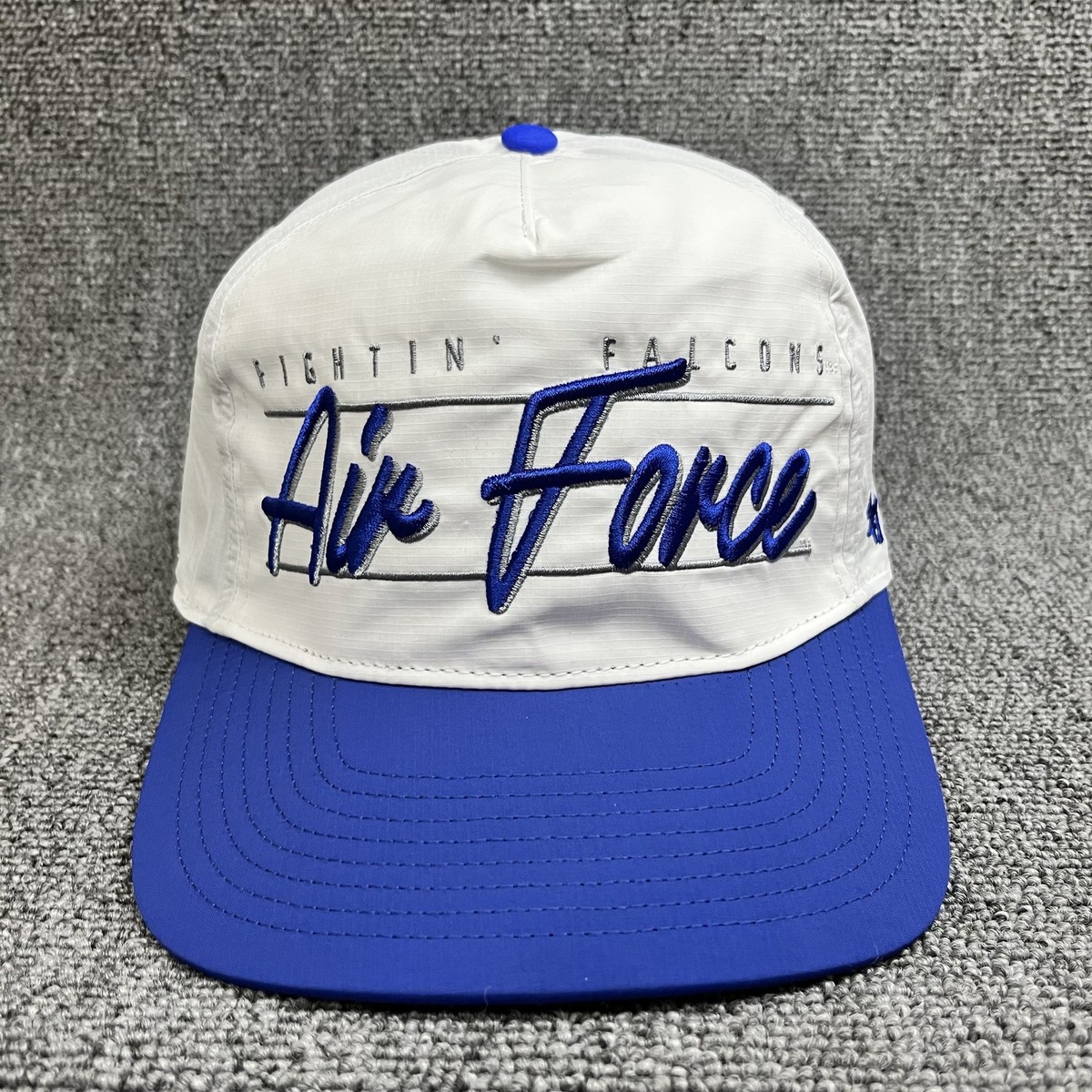 '47 Brand Air Force Falcons Fightin' Falcons Ripstop Snapback Hat White Blue