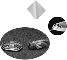 Push-in Glasses Nose Pads,5 Pairs Soft Silicone Eyeglasses Replacement Nose Pie