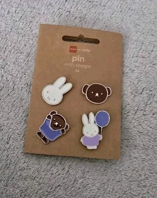 Miffy 4 Pins Nijntje Boris