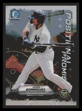 2021 Bowman #POS-JD Jasson Dominguez Chrome Positional Promise