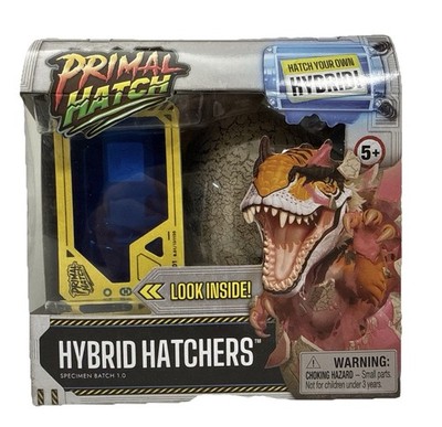 Primal Hatch Hybrid Hatchers-  Egg w/ Dinosaur Surprise Hatch Toy - New / Sealed