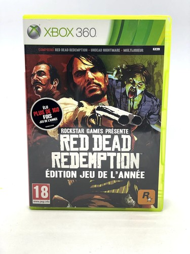 Red Dead Redemption (Xbox 360) - Version Complète Avec Carte - Bon état - PAL FR