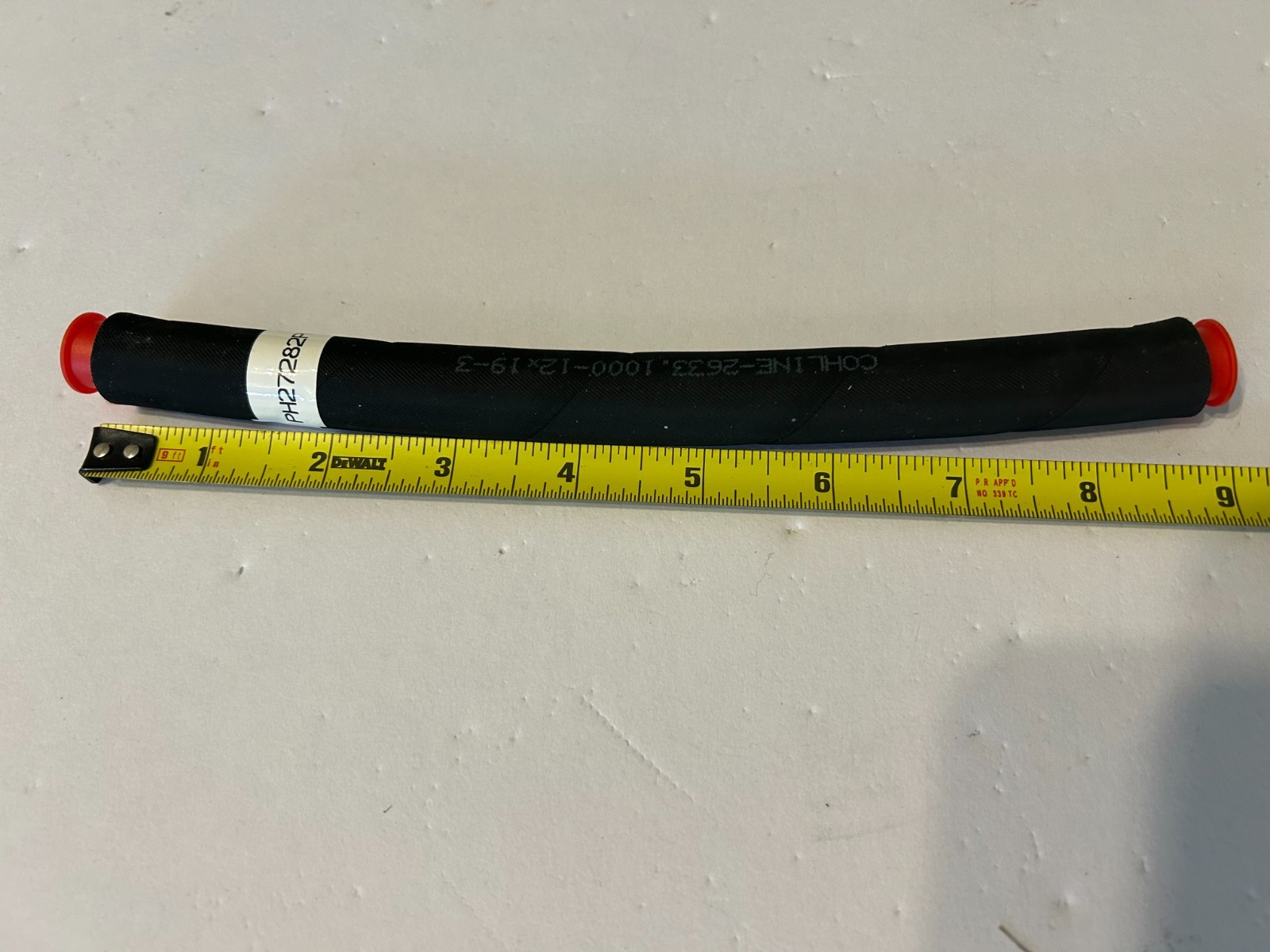BENTLEY HOLLS ROYCE OEM STEERING RESERVOIR HOSE 220mm LONG PH27282PA