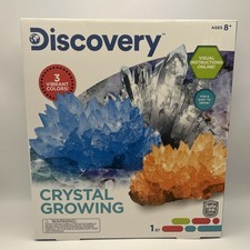 Discovery Crystal Growing Kit - 3 Vibrant Color Science Kit For Kids Sealed Box