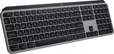 Logitech - MX Keys S for Mac Advanced Full-size Wireless Scissor Keyboard wit...