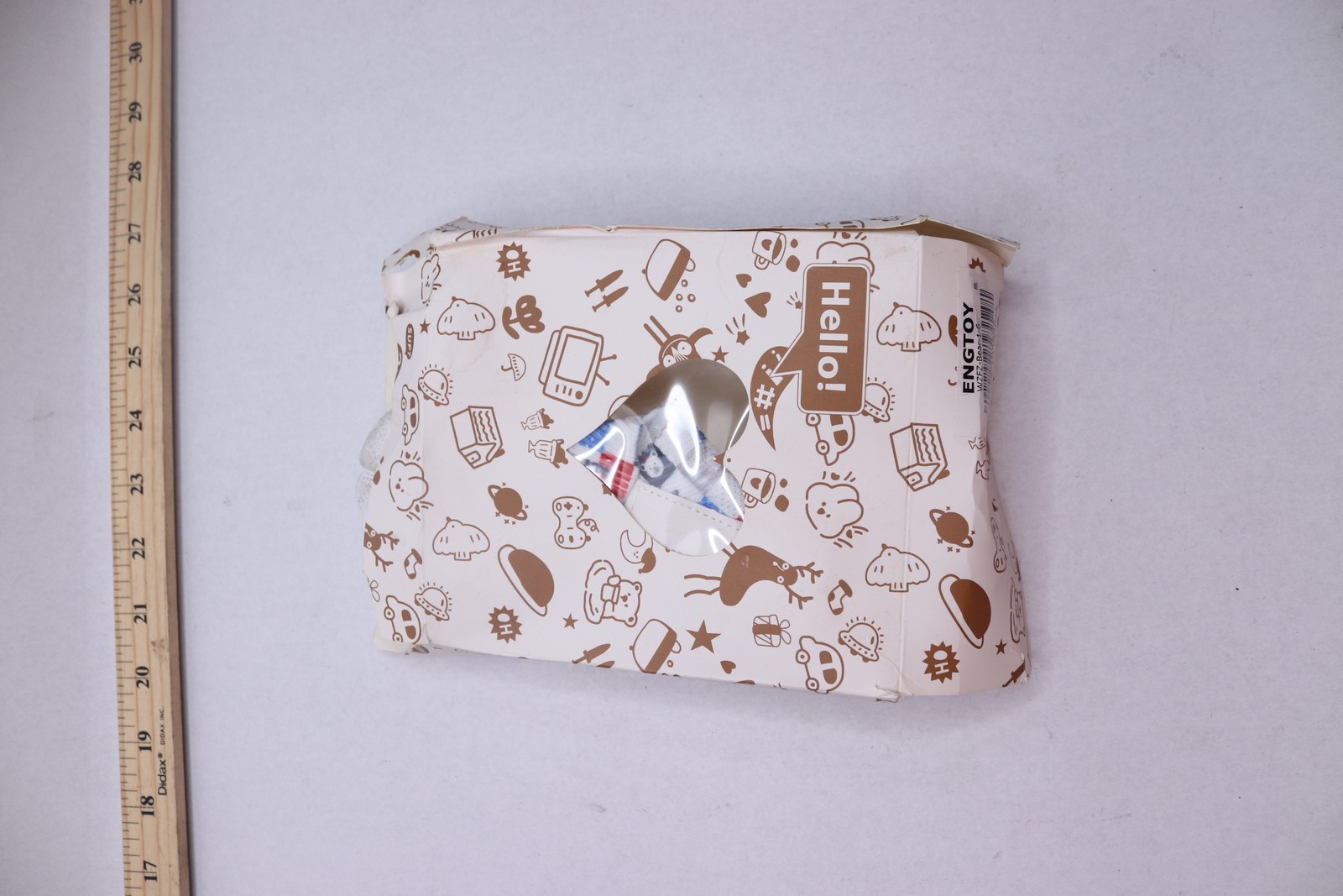 SAOLA (1 Paio) Engtoy Pantofole Neonato Antiscivolo Traspiranti con Suola in Gomma Morbida Taglia 6