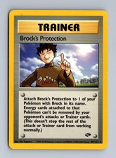 Brock's Protection Gym Challenge 101/132 Unlimited LP Pokemon 2000 on eBay