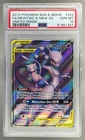 Mewtwo & Mew GX 2019 Pokemon Sun & Moon Unified Minds #222 Full Art PSA 10