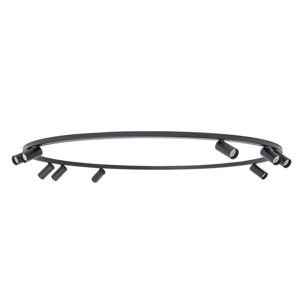 Deckenleuchte Flexibel Schwarz GU10 B:130 Cm Deckenlampe Aufbau Strahler KüChe-image