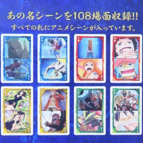 Ensky One Piece Scenes Galore Trump Straw Hat Crew 3rd Log Playing Cards - Picture 2 of 4