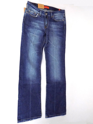 Weaver Jeans Virgo 4 Extreme Blue 32/34 Blaue Straight Cut Regular Fit für Damen