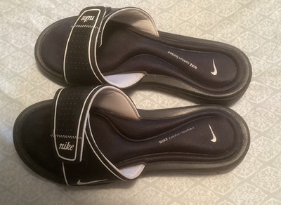 Nike Flip Flops Women's Size 8 Black